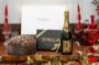 Immagine di Box Regalo – Panettone Rum e Cioccolato, Champagne Diadema & Mostaccioli Classici